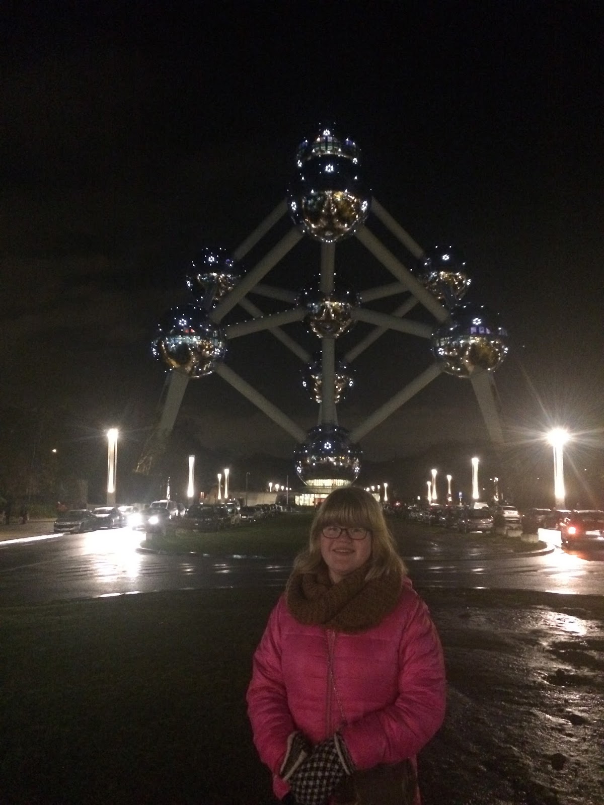 Atomium Brysselissä Belgiassa