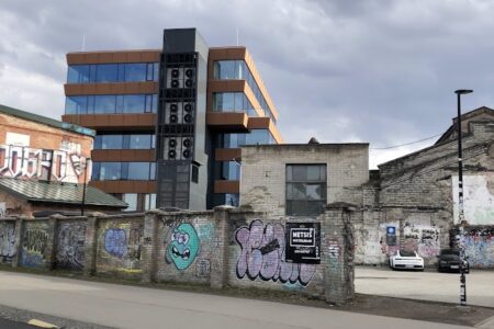 Telliskiven kaupunginosaa Tallinnassa