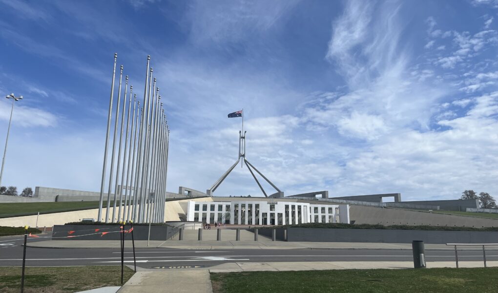 Canberran parlamenttitalo Australiassa