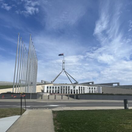 Canberran parlamenttitalo Australiassa