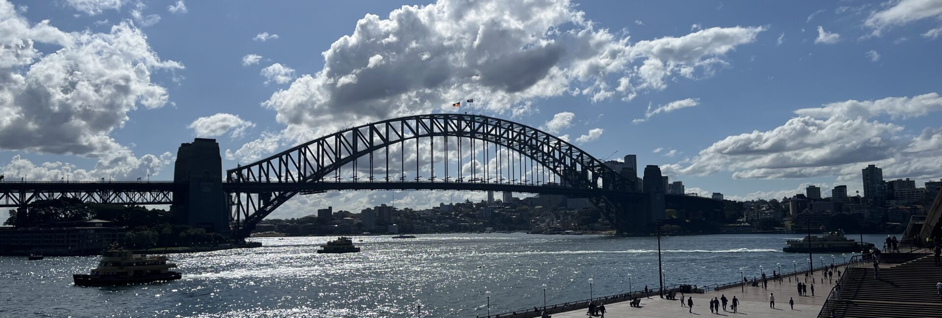 Sydneyn satamasilta Australiassa