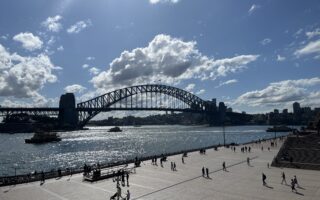 Sydneyn satamasilta Australiassa